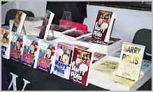 Waterstones' 'Harry the Polis' book stall