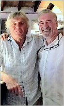 Harry with Stan Boardman...