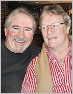 Harry with comedian Jim Davidson